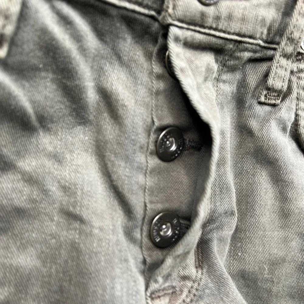Hudson Pants Mens 31 Olive Green Fits 31x33 Blake Slim Ares M275DLE Button Fly‎